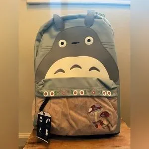 Studio Ghibli My Neighbor Totoro Corduroy Backpack 16 main image 3